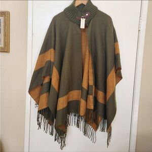 NWT Anthropologie poncho cloak jacket cardigan